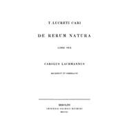T. Lucreti Cari De rerum natura libri sex