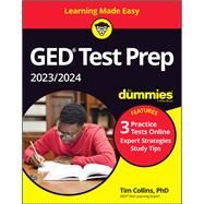GED Test Prep 2023/2024 For Dummies with Online Practice,9781119989097