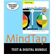 Bundle: Cengage Advantage Books: Law for Business, Loose-Leaf Version, 19th + MindTap Business Law, 1 term (6 months) Printed Access Card