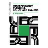 Transportation Planning, Policy and Analysis