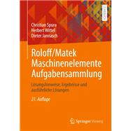 Roloff/Matek Maschinenelemente Aufgabensammlung