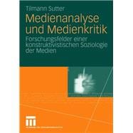 Medienanalyse Und Medienkritik