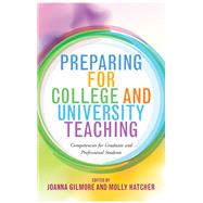 Preparing for College and University Teaching