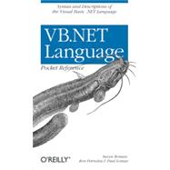 VB.NET Language Pocket Reference, 1st Edition