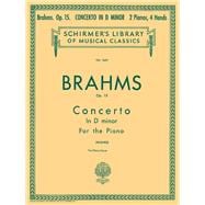 Concerto No. 1 in D Minor, Op. 15 (2-piano score) Schirmer Library of Classics Volume 1429 National Federation of Music Clubs 2024-2028 Piano Duet
