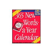 365 New Words-A-Year 2001 Calendar