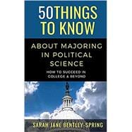 50 Things to Know About Majoring in Political Science: How to Succeed in College & Beyond