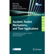Auctions, Market Mechanisms, and Their Applications
