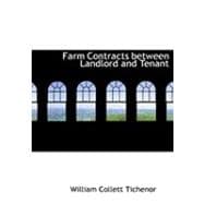 Farm Contracts Between Landlord and Tenant