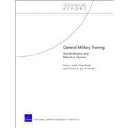 General Military Training Standardization and Reduction Options
