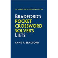 Bradford’s Pocket Crossword Solver's Lists