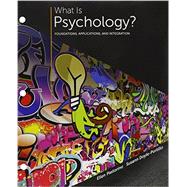 Bundle: What is Psychology?: Foundations, Applications, and Integration, Loose-Leaf Version, 3rd + MindTap Psychology, 1 term (6 months) Printed Access Card