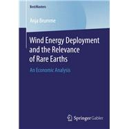 Wind Energy Deployment and the Relevance of Rare Earths