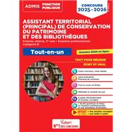 Concours Assistant territorial et Assistant principal de conservation du patrimoine et des biblio...