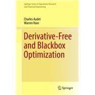 Derivative-free and Blackbox Optimization