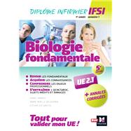 Biologie fondamentale UE 2.1 - Semestre 1 - Infirmier en IFSI - DEI - Préparation complète - 5e éd
