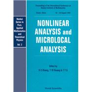 Nonlinear Analysis and Microlocal Analysis