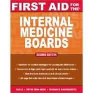 First Aid for the Internal Medicine Boards
