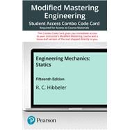 Modified Mastering Engineering with Pearson eText -- Combo Access Card -- for Engineering Mechanics: Statics