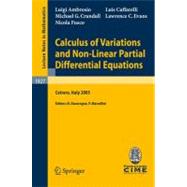 Calculus of Variations and Nonlinear Partial Differential Equations