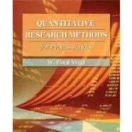 Quantitative Research Methods for Professionals in Education and Other Fields