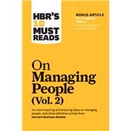 Hbr's 10 Must Reads on Managing People