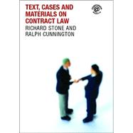 Text, Cases & Materials on Contract Law
