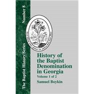History of the Baptist Denomination in Georgia