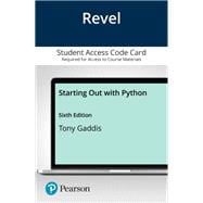 Revel for Starting Out With Python -- Access Card
