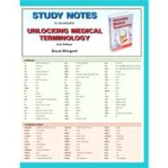 Study Notes for Unlocking Medical Terminology