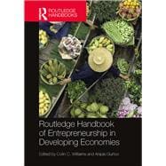 Routledge Handbook of Entrepreneurship in Developing Economies