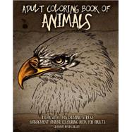 Animals Adult Coloring Book
