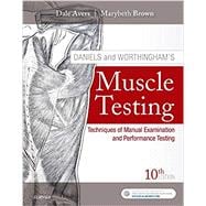 Daniels and Worthingham's Muscle Testing,9780323569149