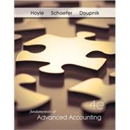 Fundamentals of Advanced Accounting with Connect Plus 1 Semester Access Card