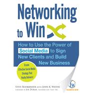 Networking to Win,9781440529160