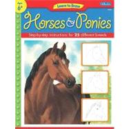 Learn to Draw Horses & Ponies