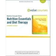 Nutrition Concepts Online for Nutrition Essentials and Diet Therapy User Guide + Access Code + Textbook