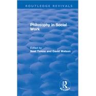 Philosophy in Social Work