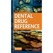 Mosby's Dental Drug Reference (Book with Access Code)