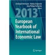 European Yearbook of International Economic Law 2013