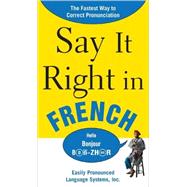 Say It Right In French