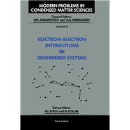Electron-Electron Interactions in Disordered Systems Vol. 10 : Modern Problems in Condensed Matter Sciences