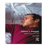 Albion's People: English Society 1714-1815