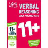 Letts 11+ Success – 11+ Verbal Reasoning Quick Practice Tests Age 10-11 for the GL Assessment tests