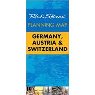 Rick Steves' Planning Map Germany, Austria & Switzerland