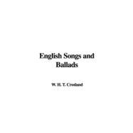 English Songs and Ballads
