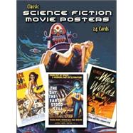 Classic Science Fiction Movie Posters 24 Cards