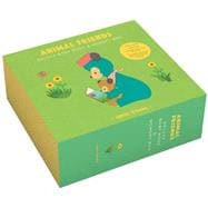 Animal Friends Deluxe Baby Book & Memory Box