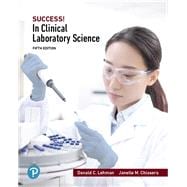 SUCCESS! IN CLINICAL LABORATORY SCIENCE                               ,9780134989181