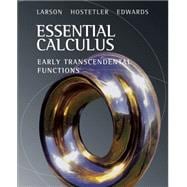 Essential Calculus : Early Transcendental Functions